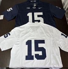 CLEARANCE Penn State #15 Drew Allar Football Jerseys! Ship Fast!