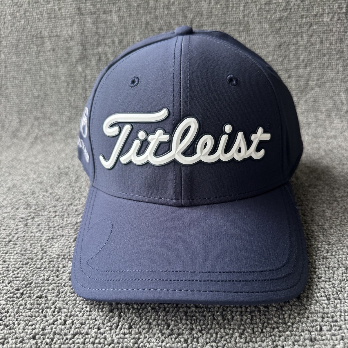 Titleist Golf Baseball Cap Strapback Navy Blue Woodbury Park Hat
