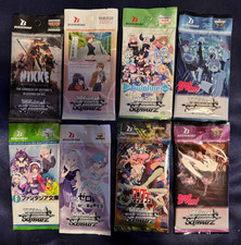 Pick your Factory Sealed Weiss Schwarz Booster Packs (New Stock Added Daily)