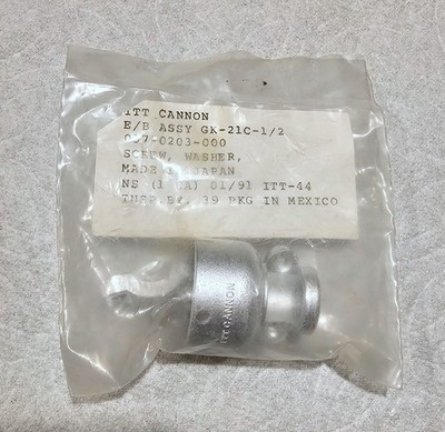 ITT Cannon GK-21C-1/2 (057-0203-000) Connector