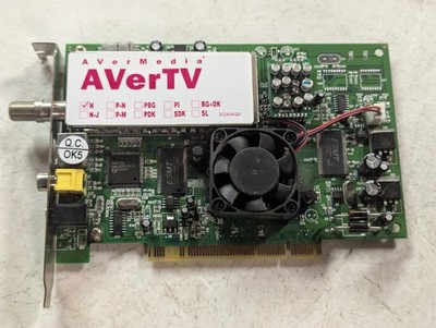 AVerMedia AVerTV M179-D PCI Analog TV Tuner Video Capture Card NTSC