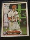2012 Topps #661 Bryce Harper RC Rookie SCREAMING VARIATION