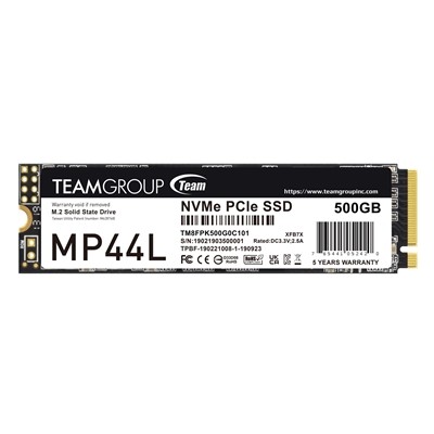 Team Group Mp44l M.2 2280 500Gb Pcie 4.0 X4 mit Nvme 1.4 Intern Ssd