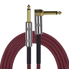 .3 Meters/ 10 Feet Musical Instrument Audio Guitar Cable Cord 1/4 Inch Straight