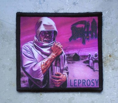 DEATH - LEPROSY -- PATCH / AUFNÄHER -- DEATH METAL