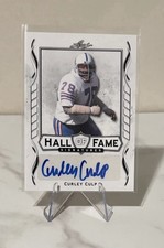 2021 Leaf Signature Hall of Fame Autographs Curley Culp #HOF-CC1 Football Auto