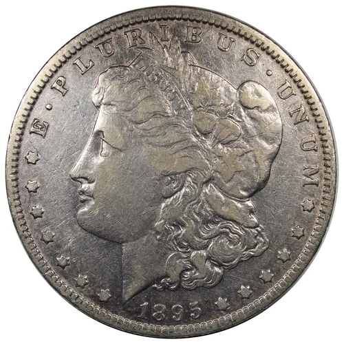 1895-O Morgan Dollar VF VERY FINE Details Cleaned A3152