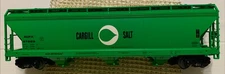 MTH 56' ACF CENTER-FLOW HOPPER - CARGILL SALT #47829 O Gauge