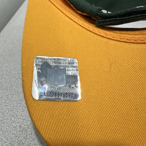 Lotto di 2 Cappelli Green Bay Packers NFC Champions X Logo Packer Verde - Foto 11 di 11