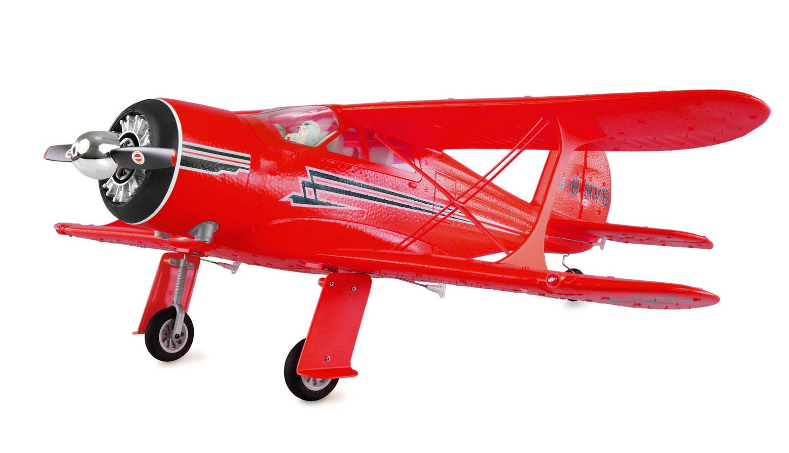 Amewi AMXFlight Beech D17s Doppeldecker 3D/6G RTF rot ferngesteuert RC Flugzeug Flieger - Bild 2