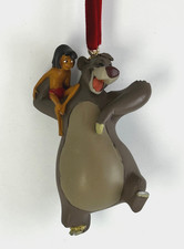 🌟 Walt Disney Sketchbook Ornament Baloo & Mowgli Jungle Book 2007 RARE