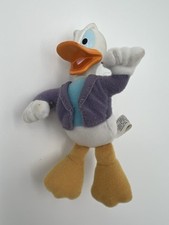Vtg Disney House Of Mouse 5" Donald Duck Plush Vinyl Head 2001 McDonalds Toy