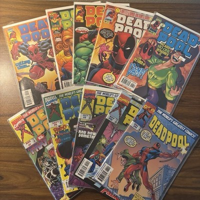 Deadpool #2-11 1997 Joe Kelly 10 Issue Lot