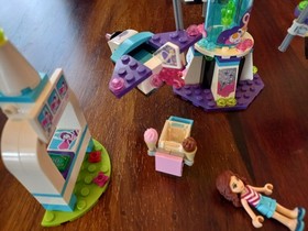 LEGO Friends Amusement Park Space Ride - Set No 41128 + Instructions Manual