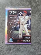 2025 Bowman - Bowman Scouts Top 100 Chrome Slade Caldwell #BTP-72 (RC)