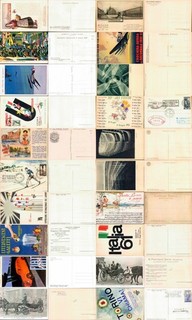 postcards ADVERTISING lot 20 pieces code 008 U