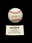 Jered Weaver Signed Official MLB Baseball TRISTAR COA Angels No-Hitter