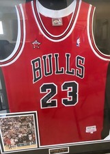 Michael Jordan 1998 All Star MVP signed Chicago Bulls Jersey auto UDA LE 98 !! 