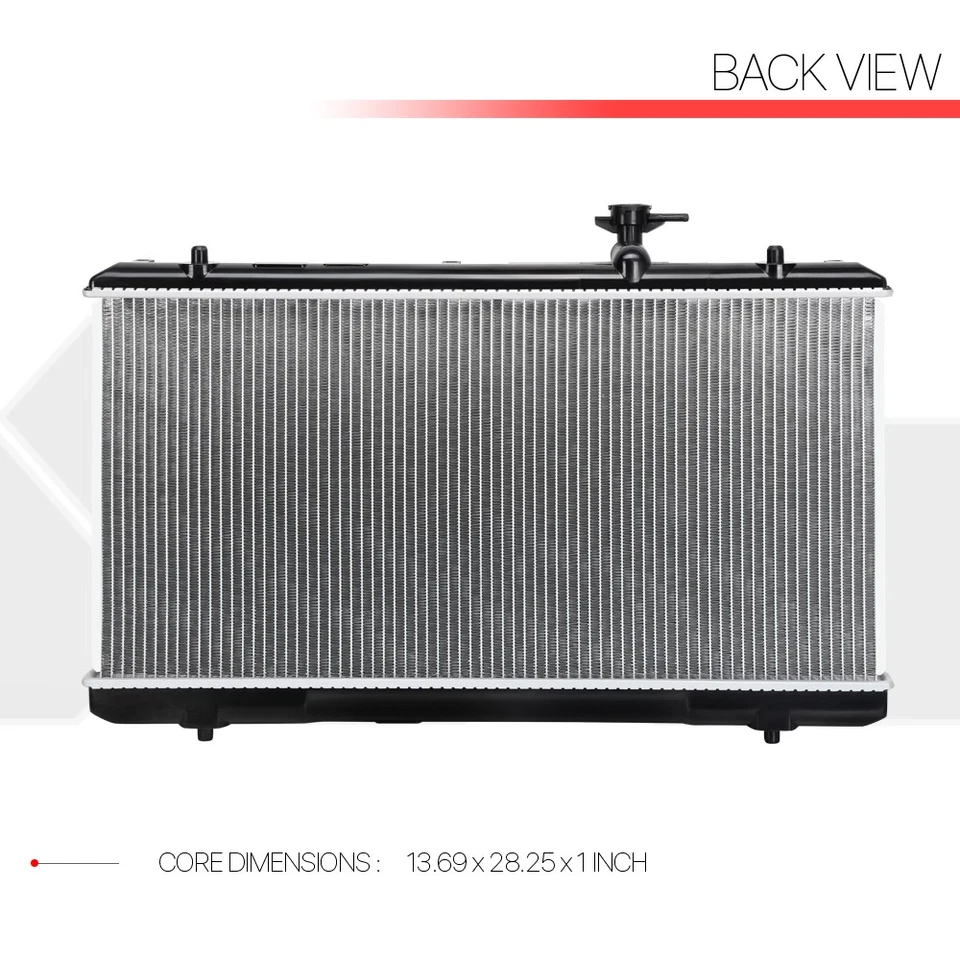 Radiador de núcleo de aluminio OE repuesto para 02-07 Suzuki Aerio 2.0/2.3 AT dpi-2451 Foto 3 de 4