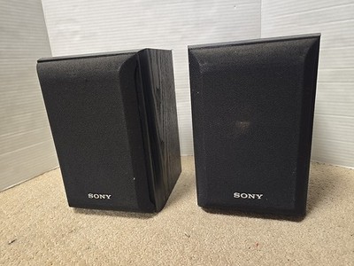 SONY ブックシェルフ型オーディオ スピーカー SS-B1000 四本セット SONY SS-B1000 8 Ohms 120W Pair Black Wood Bookshelf Speakers Sound