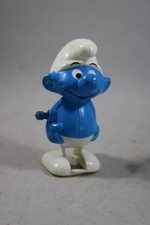 Vintage Smurf Peyo 1980 Wind Up Walk Toy Wallace Berrie Co. 3 Works