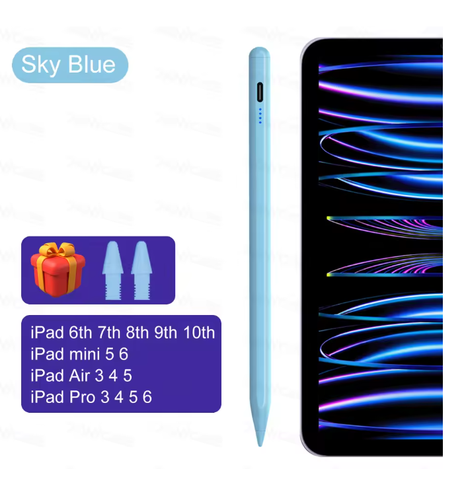 For iPad Pencil 2025 M3 Stylus Pen for Air 6 M2 Pro M4 with Palm - Picture 4 of 12