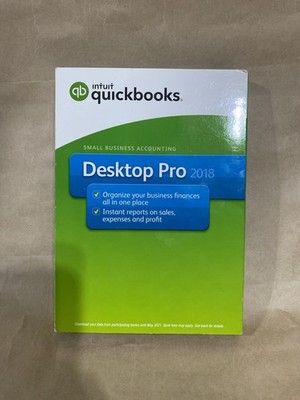 Quickbooks Desktop Pro 2018 Windows 10 & 11 - No Subscription 