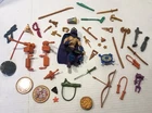 Vintage 1990’s Teenage Mutant Ninja Turtles Lot Of Weapons Accessories & 1 Fig
