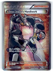 Team Rocket's Handiwork 124/124 Fates Collide Full Art Ultra Rare