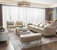 Polster Sofas Design Luxus Couch Sofa 4 Sitzer Stoff Couchen Viersitzer Leder