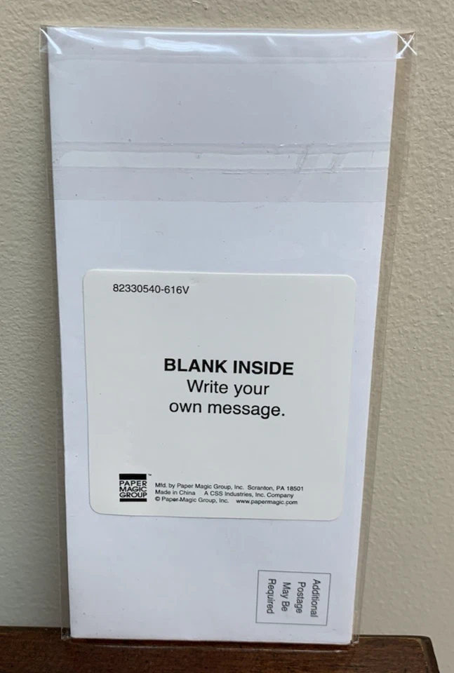 White Nosegay Flower Bouquet of Flowers 3D Blank Inside Greeting Card - Image 2 of 2