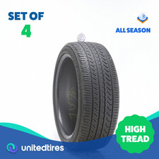 Set Of 4 Used 21545r18 Yokohama Advan Sport As Plus 93w - 832