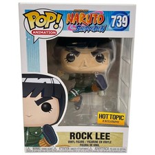 Funko Pop Naruto Shippuden Rock Lee #739 Figura Vinilo Animación Tema Candente Excl.