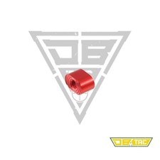 Red Aluminum Extended Release Button Replacement