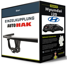 Starre Anhängerkupplung für HYUNDAI i20 08.2020-jetzt Typ BC3/BI3 Auto Hak NEU