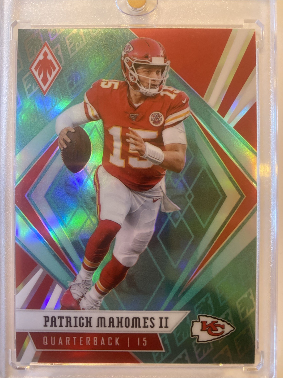 2020 PANINI PHOENIX TEAL PATRICK MAHOMES II /175 KANSAS CITY CHIEFS #45