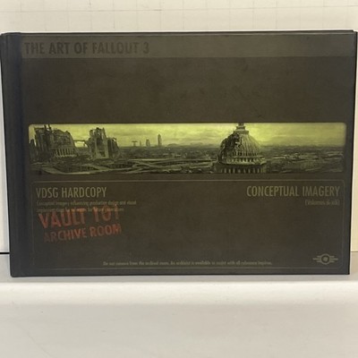The Art of Fallout 3 Hardcover Conceptual Imagery Vault 101 Bethesda Softworks