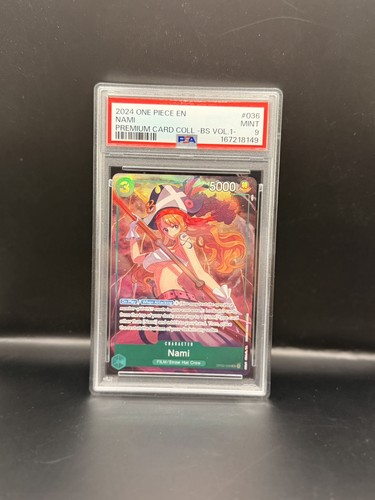 Nami graded PSA 9 for sale on eBay
