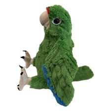 Wild Republic Medium Green Parrot Stuffed Ani...