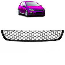 Stoßstangengitter Mitte Schwarz passend für VW Golf 6 2008-2012 Frontgrill