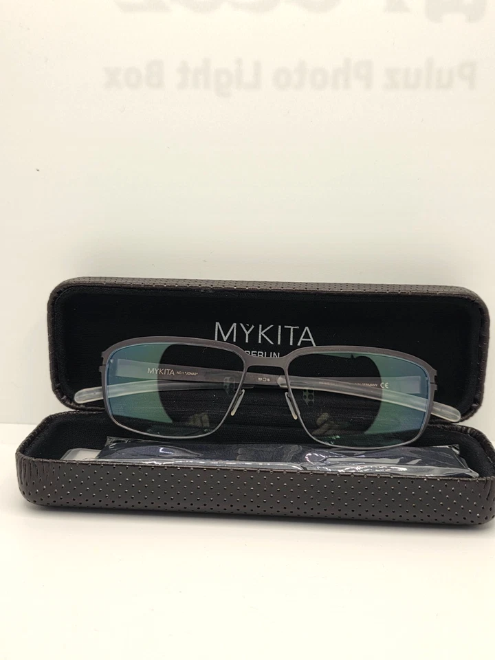 Nuevos marcos negros mykita "Jonas" hechos a mano en Alemania 53-15-140 Foto 2 de 4