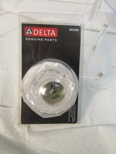 Delta Faucet Single Clear Hot/Cold Knob Handle Kit RP2389