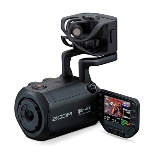 Q8n-4k Handy Video Recorder, 4k UHD Video, Stereo Microphones Plus Two XLR In...