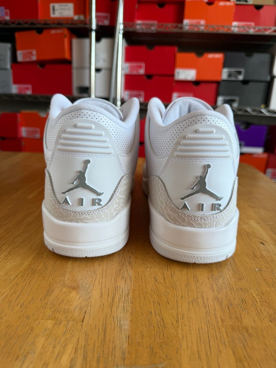 Size 10 - Air Jordan 3 Retro 2025 Pure Money for sale online | eBay
