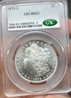 1879-S $1 Morgan Silver Dollar CAC MS 63 | Uncirculated UNC