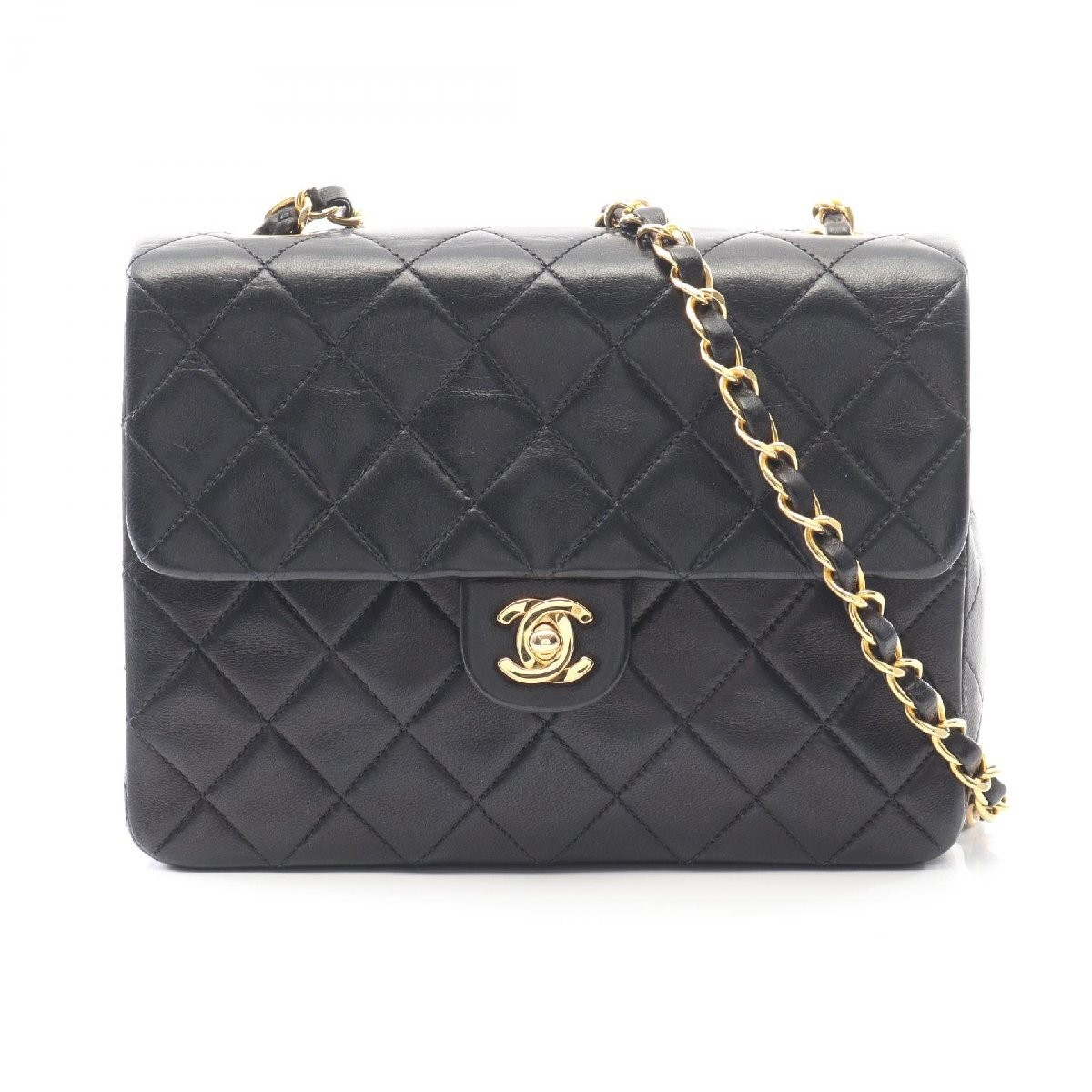 Chanel Mini Matelasse 20  Lambskin Shoulder Bag 497193