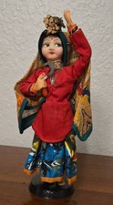 Handmade Indian Traditional Cloth Doll 10"