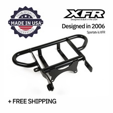 XFR Honda TRX 450R 06-14 GRAB BAR COOLER RACK Matte Black MADE IN THE USA