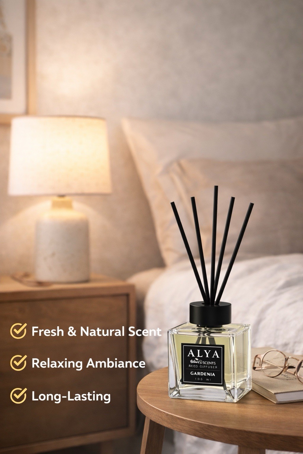 Reed Diffuser set- Home Fragrance with Sticks