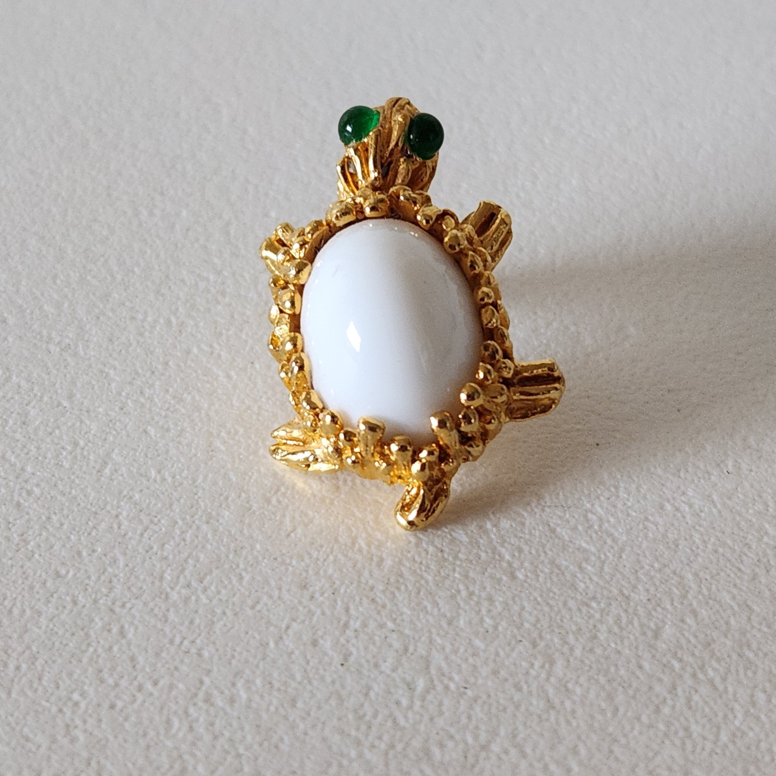 VTG KJL KENNETH JAY LANE SEA TURTLE TORTOISE WHIT… - image 13